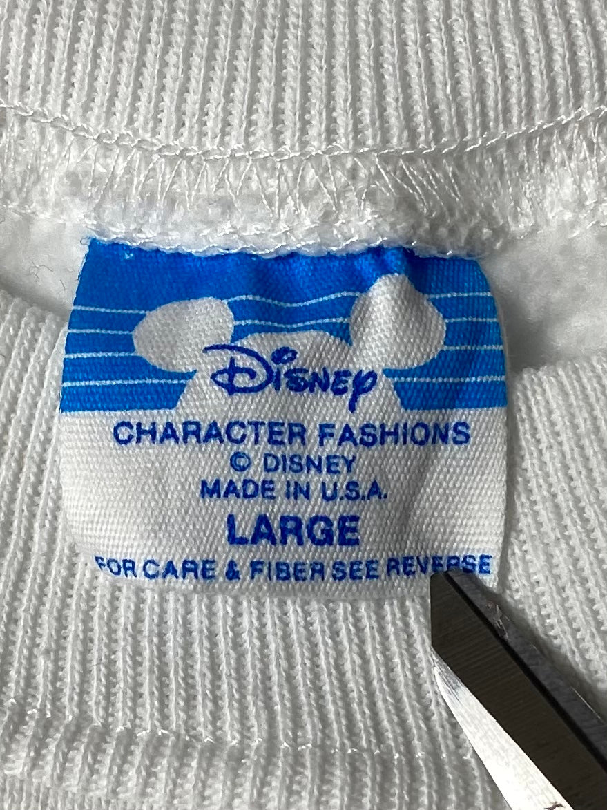 80’s DISNEY Made in USA Size L Vintage Sweat-shirt / 8115