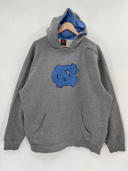 00' NIKE UNIVERSITY OF NORTH CAROLINA Size XL Vintage Hoodie Sweat-shirt  / K2172