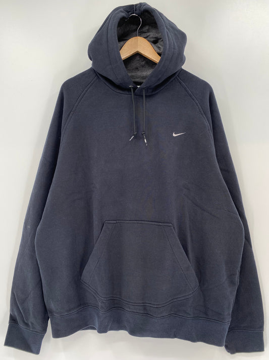 00' NIKE MINI SWOOSH Size XL Vintage Hoodie Sweat-Shirt / k1502