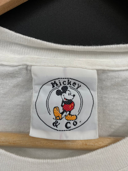 90’s DISNEY MICKEY Made in USA Approx. Size XL Vintage T-shirt / K4074