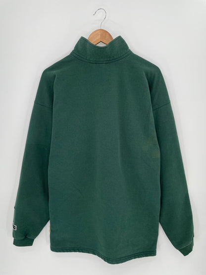 90’s NIKE Size L Vintage Half Zip Sweat-shirt  / K9447