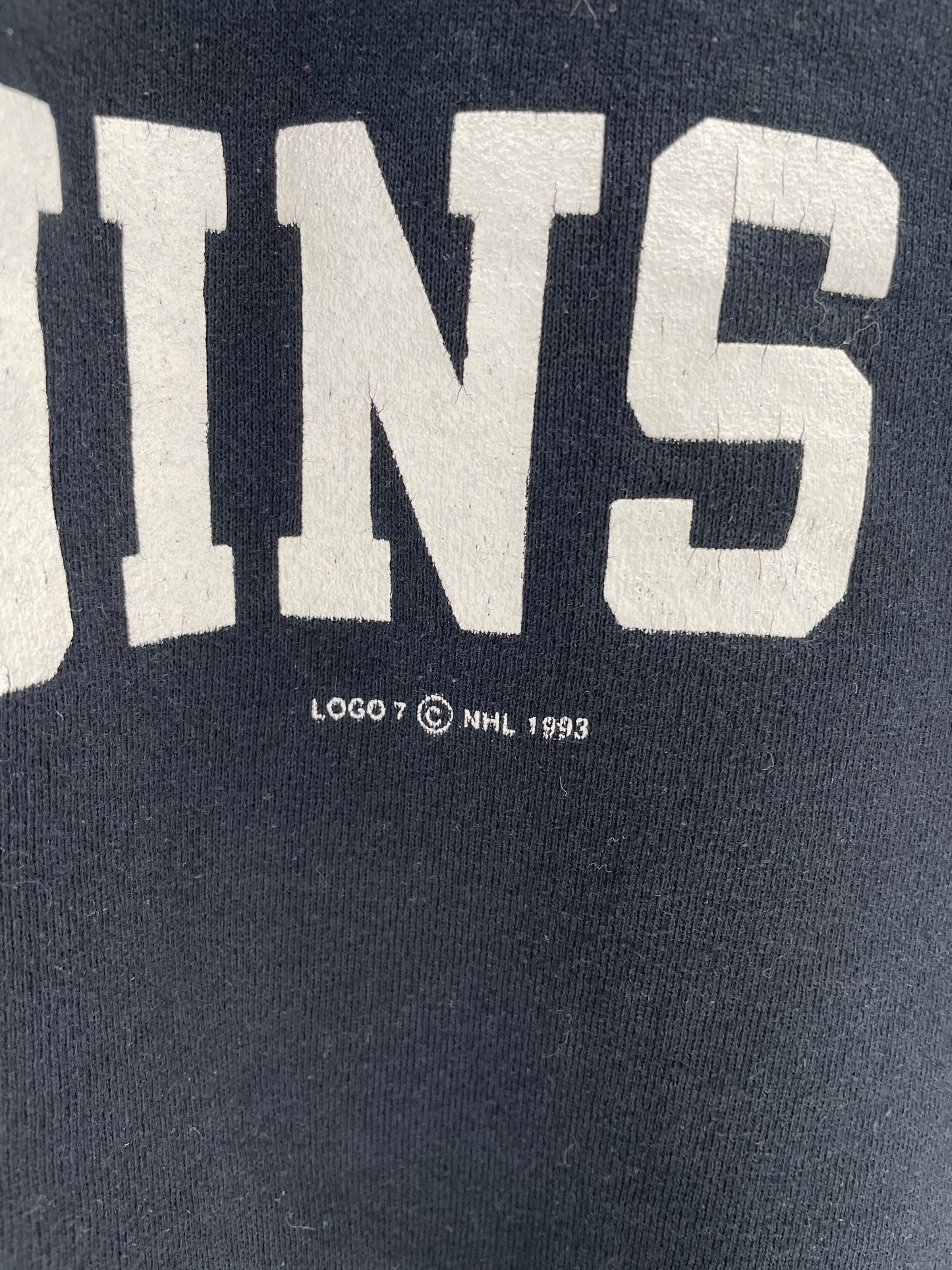 1993 PENGUINS Size XL Vintage NHL Sweat shirt / K91