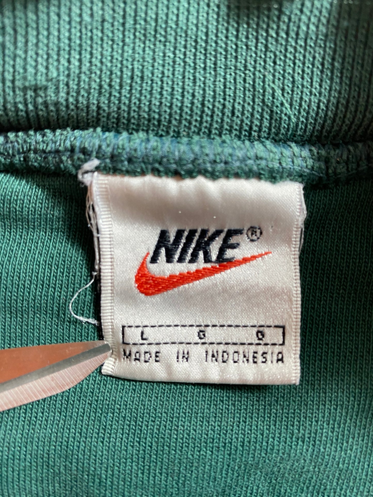 90’s NIKE Mini Swoosh Size L Vintage Sweat-shirt / 8861