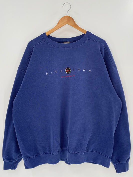 90's  NIKE TOWN LOS ANGELS Made in USA Size XL Vintage Sweat-Shirts / k718