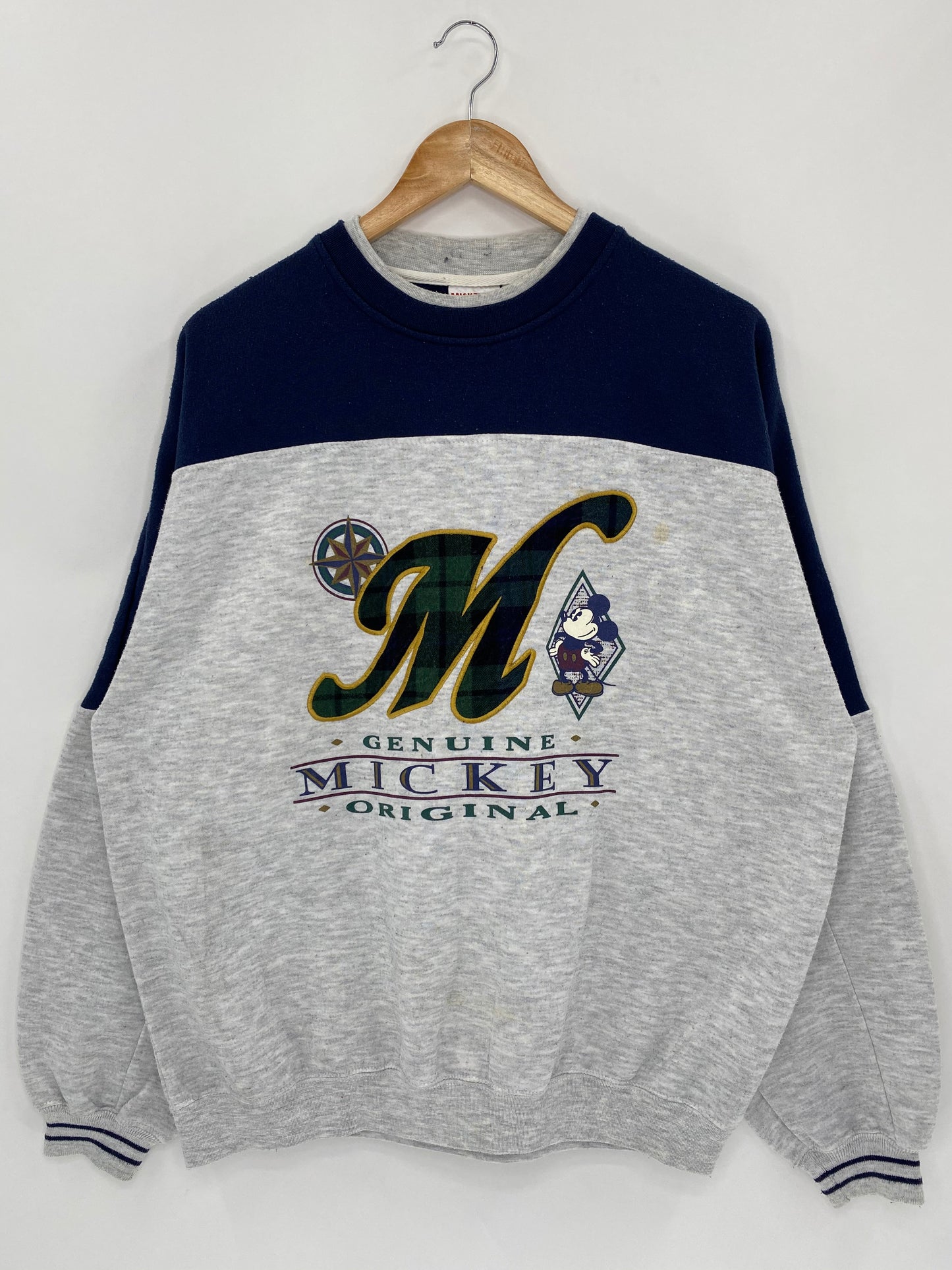 90’s Disney Mickey Size L-XL Vintage Sweat-Shirts / 5657