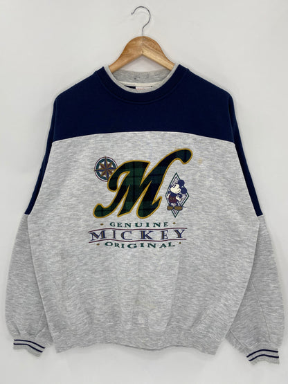 90’s Disney Mickey Size L-XL Vintage Sweat-Shirts / 5657