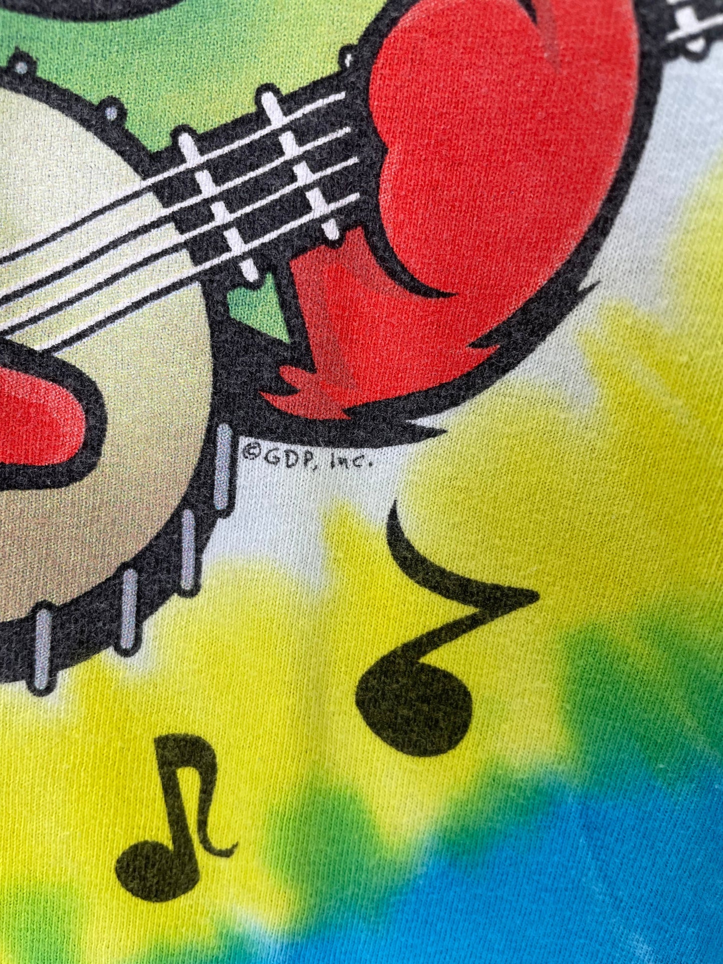 00’ BIG RIVER JAMBOREE GRATEFUL DEAD Size M Vintage Music T-Shirt / E1856T