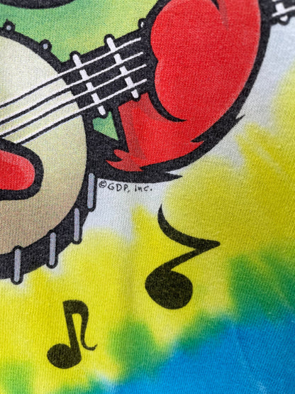 00’ BIG RIVER JAMBOREE GRATEFUL DEAD Size M Vintage Music T-Shirt / E1856T