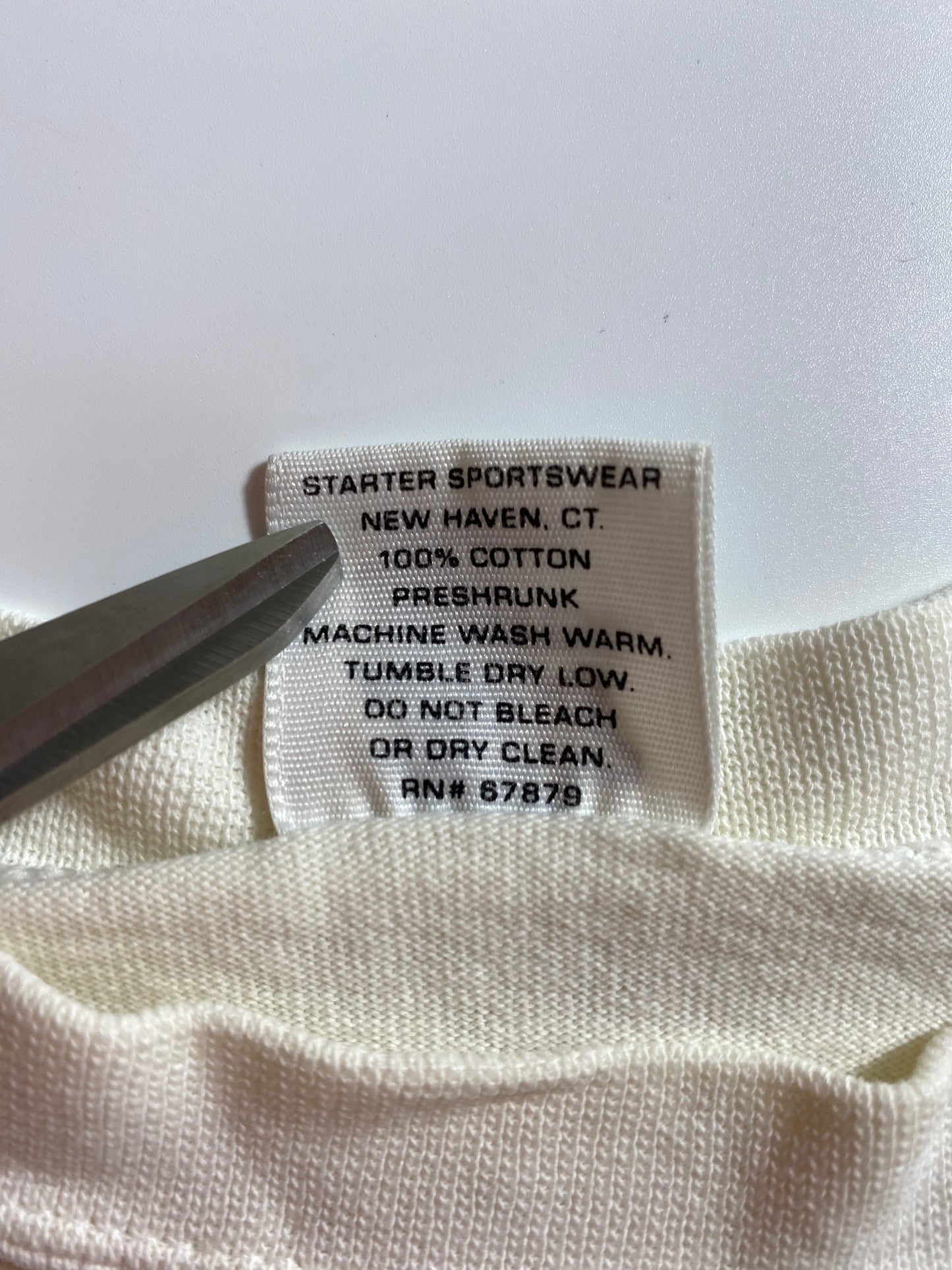 90's STARTER CHICAGO BULLS Made in USA Size L Vintage Long Sleeve T-shirt / 9067