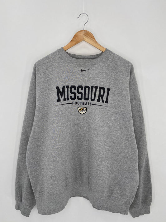 90’s Missouri Football Size XL Vintage Sweat-shirt / 6347