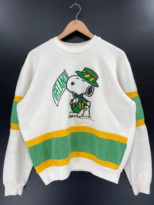 80's SNOOPY Size XL Vintage Sweat-shirt / K3871