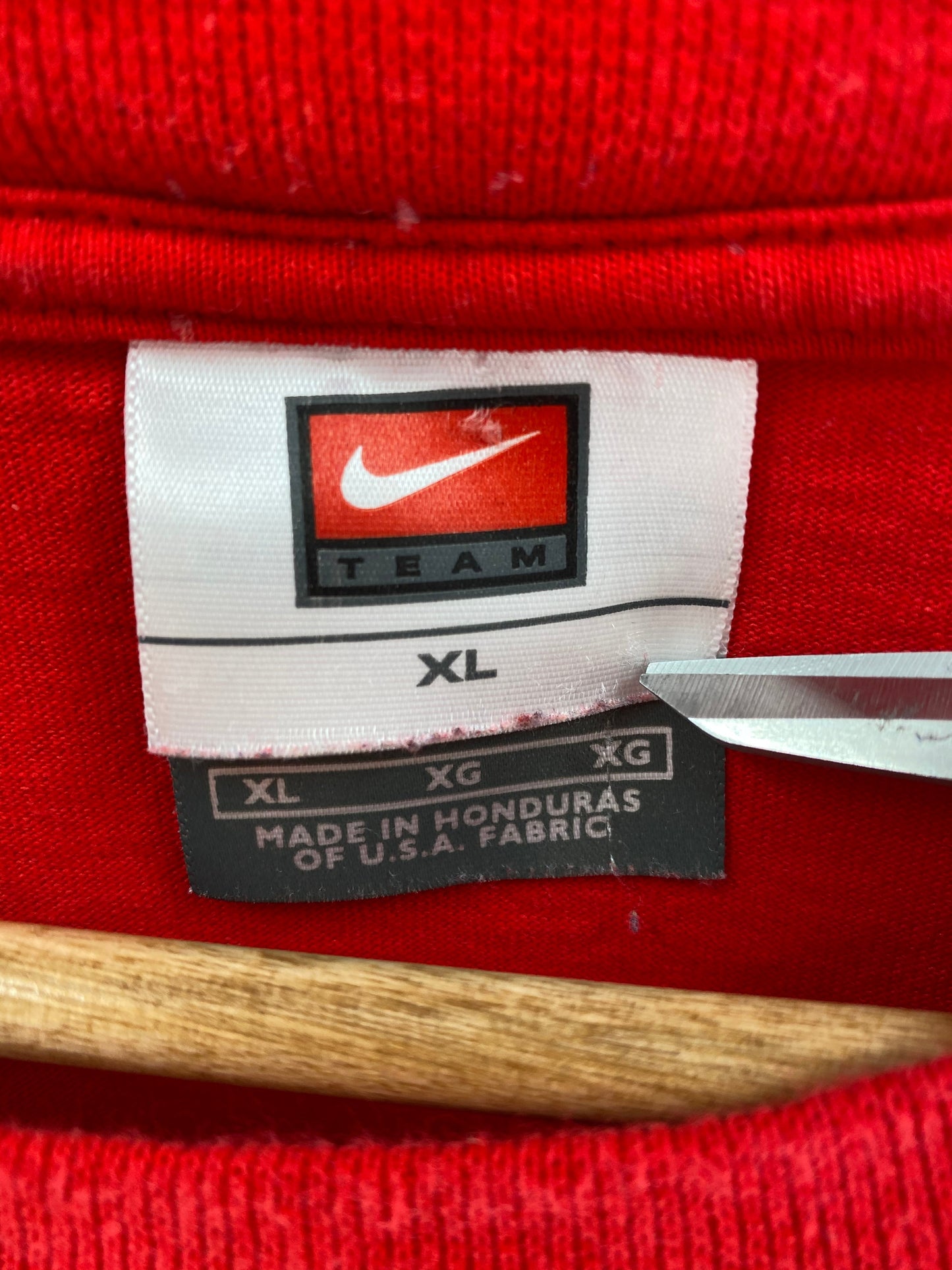 2005 NIKE ST. LOUIS CARDINALS Size XL Vintage MLB Long Sleeve T-shirt / K7481