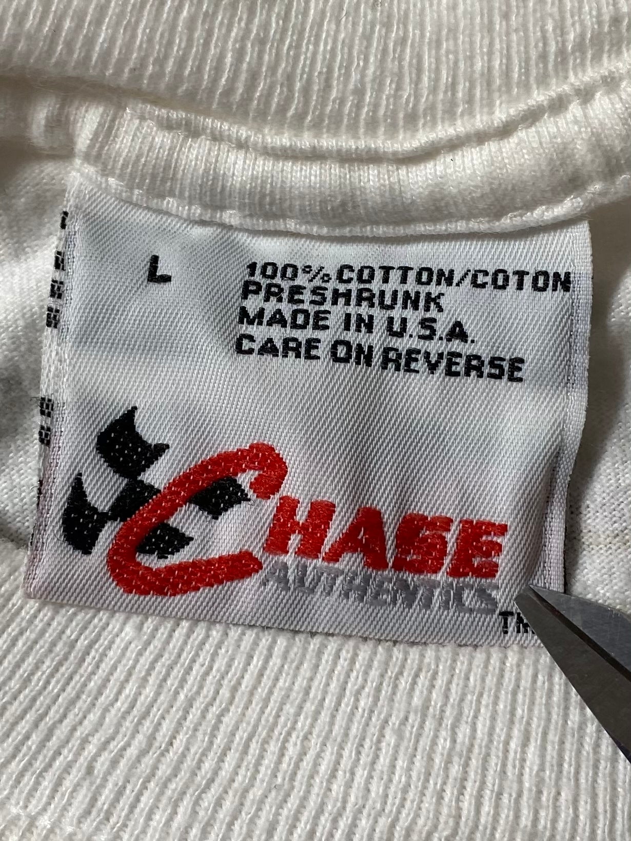 1999 BUDWEISER x NASCAR Made in USA Size L Vintage T-shirt / 8227