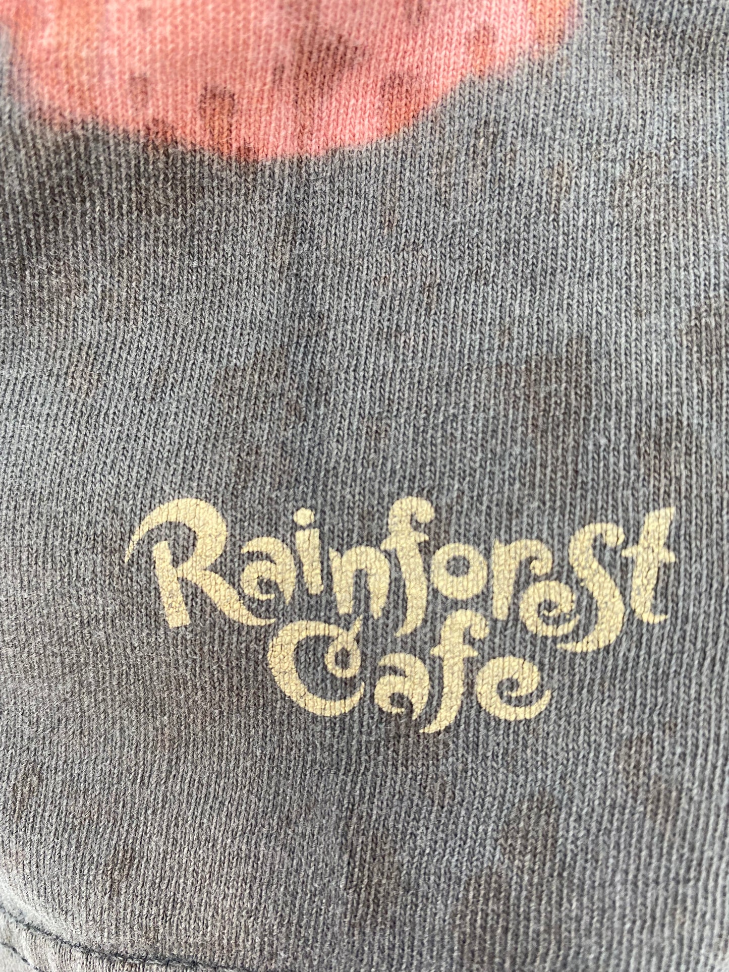 Vintage RAINFOREST CAFE LION Size XL T-Shirt / 9984