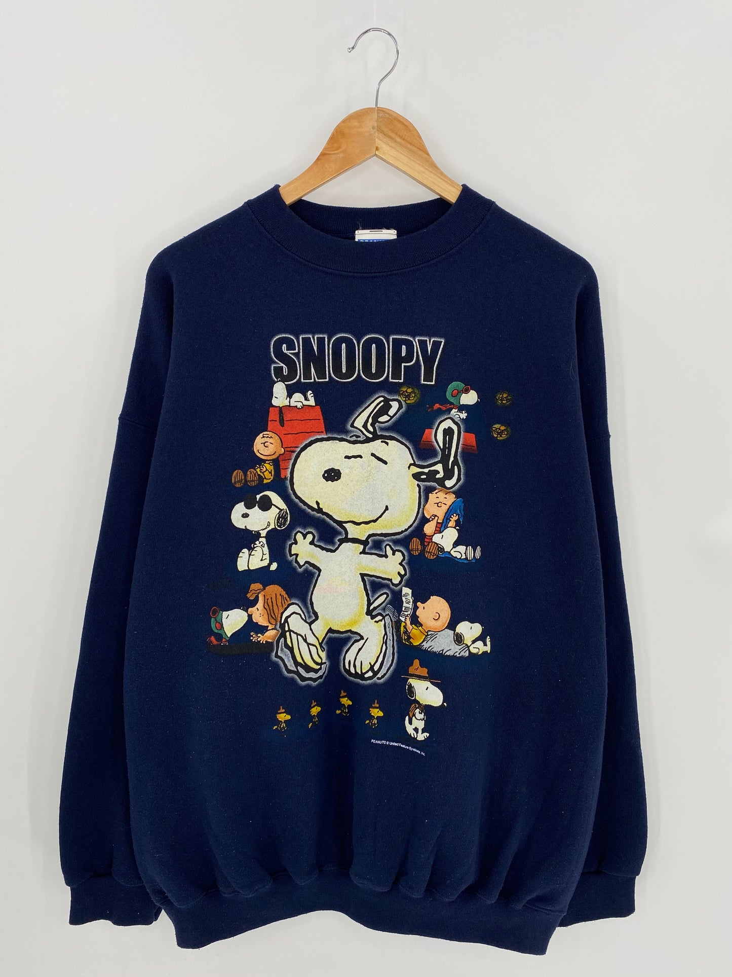 90's SNOOPY Size XXL Vintage Sweat-shirt / 6513