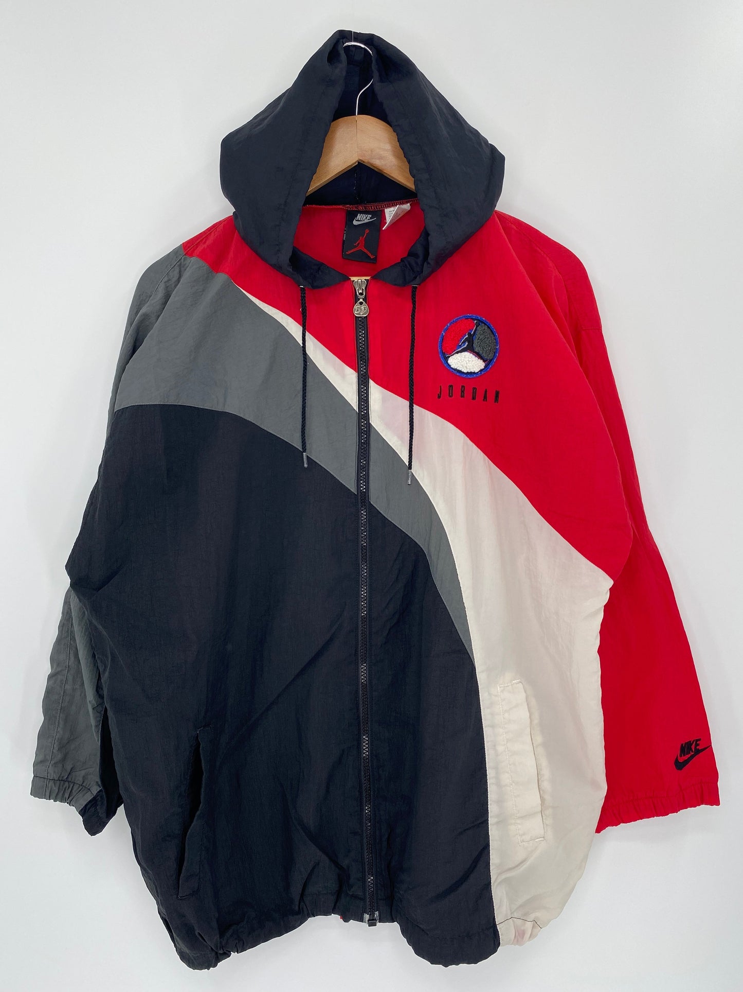 .90’s NIKE AIR JORDAN Size Kids L Vintage Nylon Jacket / E548