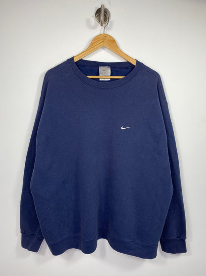 90’s NIKE Mini Swoosh Made in USA Vintage Sweat-Shirt / 5018