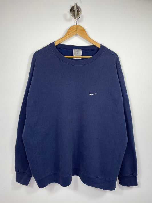 90’s NIKE Mini Swoosh Made in USA Vintage Sweat-Shirt / 5018