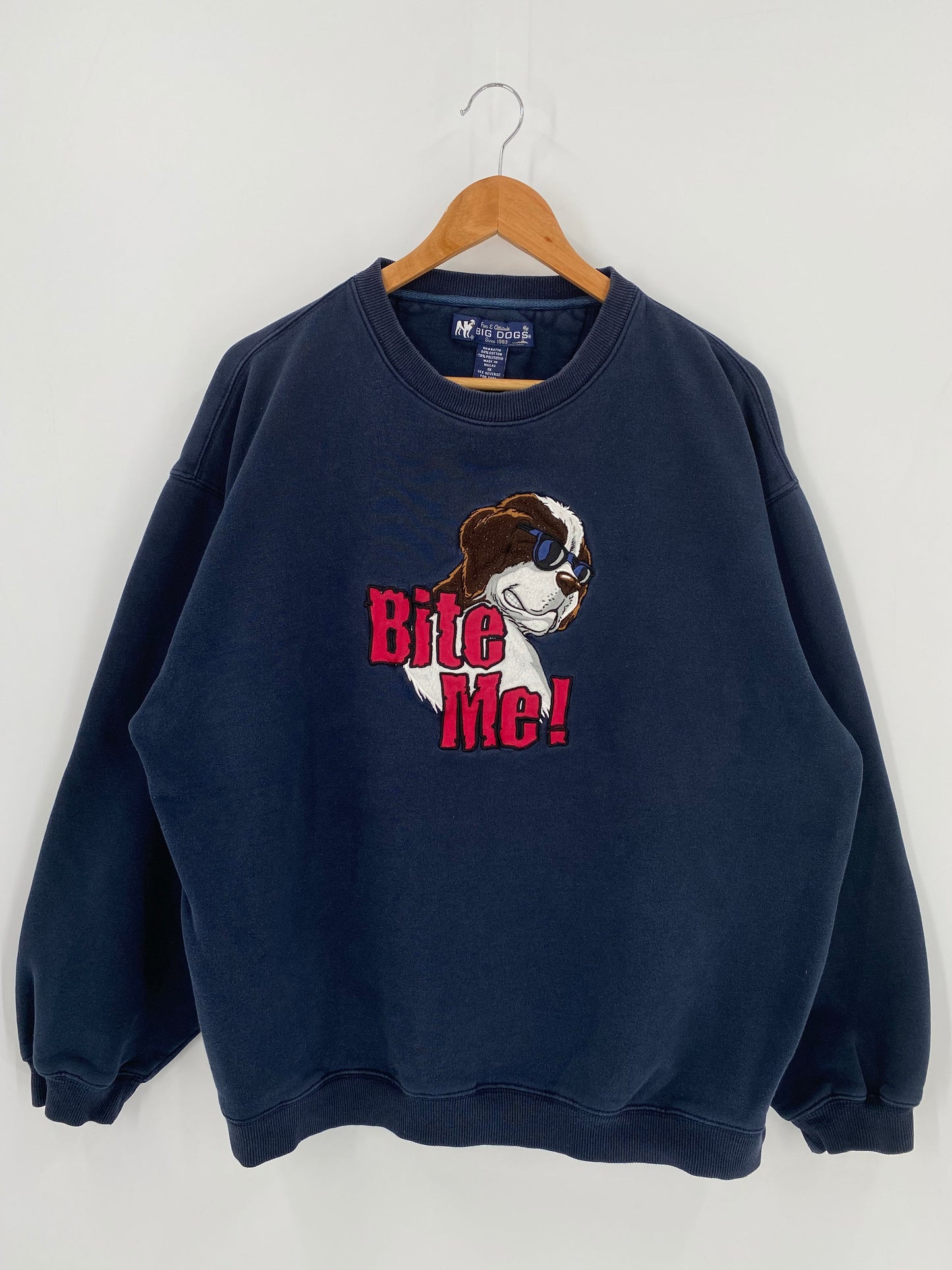 Vintage BIG DOGS Size XL Sweat-Shirt / E1198