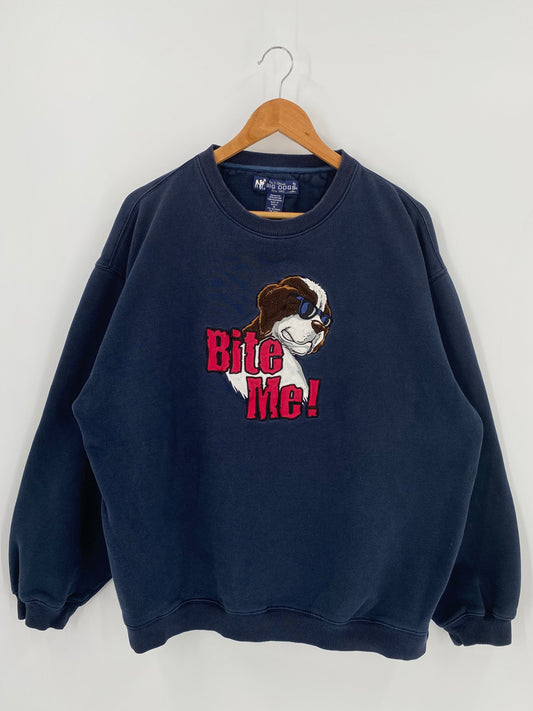 Vintage BIG DOGS Size XL Sweat-Shirt / E1198