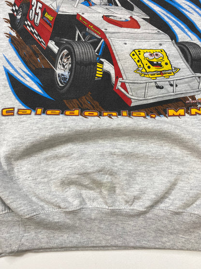 Vintage KONKEL x SpongeBob Size XL Racing Sweat-shirt  / 6139