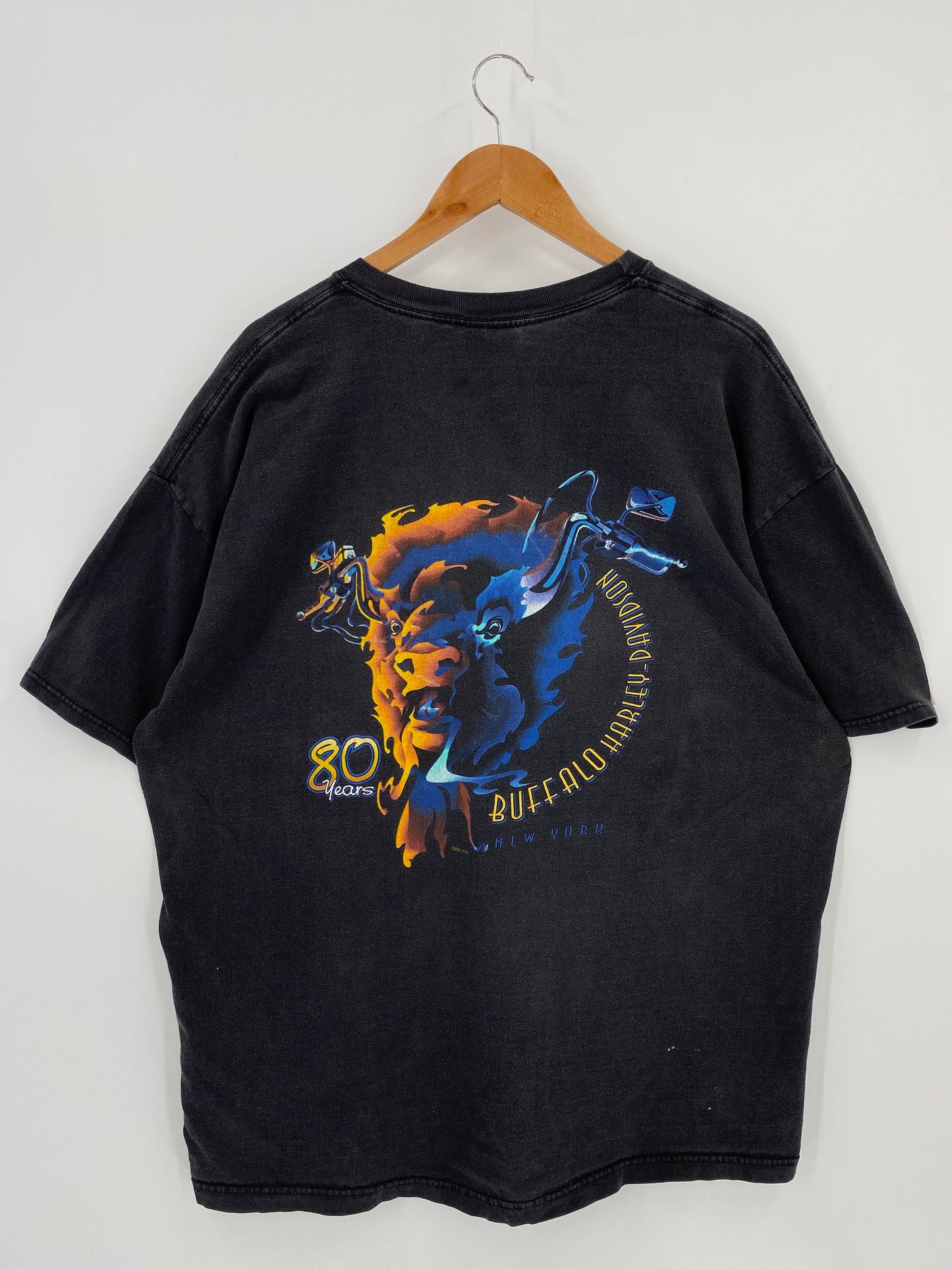 2001 HARLEY DAVIDSON Made in USA Size XXL Vintage T-Shirt / 9783