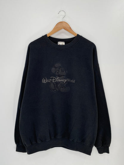 00' DISNEY MICKEY Made in USA Size XXL Vintage Sweat-shirt / K8329