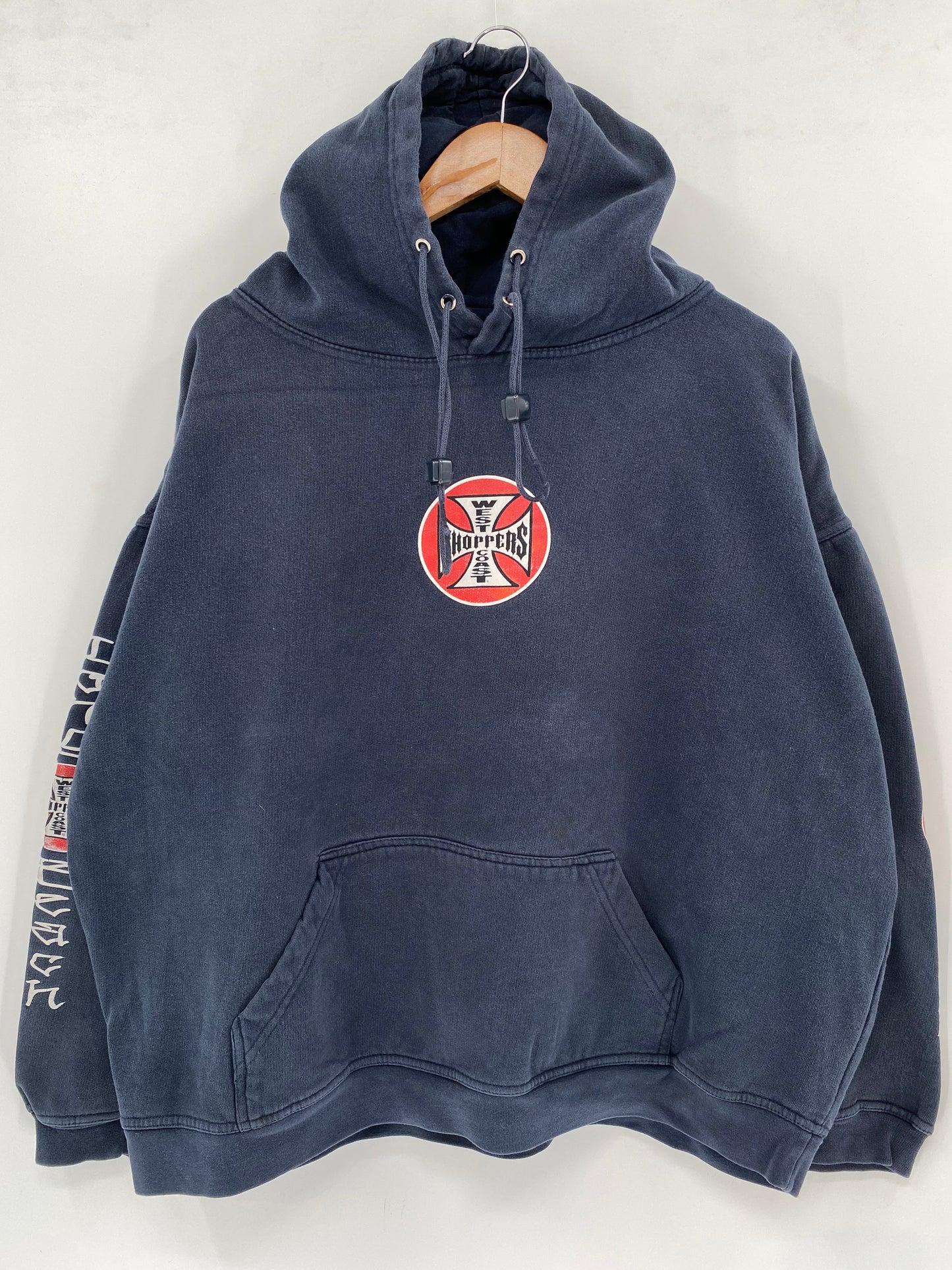 Vintage WEST COAST CHOPPERS  Size No tag (Approx.XL) Hoodie Sweat-Shirt  / K1709