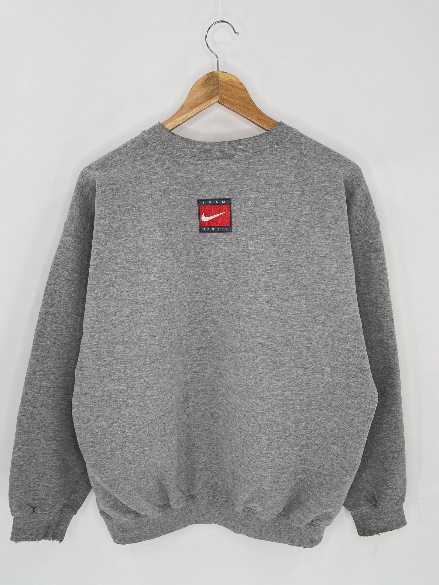 90’s NIKE OKLAHOMA FOOTBALL Made in USA Size M Vintage Sweat-Shirt / 6956