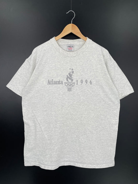1996 ATLANTA OLYMPICS Made in USA Size XL Vintage T-Shirt / k1648