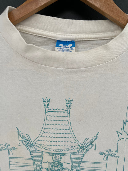 90’s DISNEY DONALD Made in USA Size L-XL Vintage T-Shirts / 9708