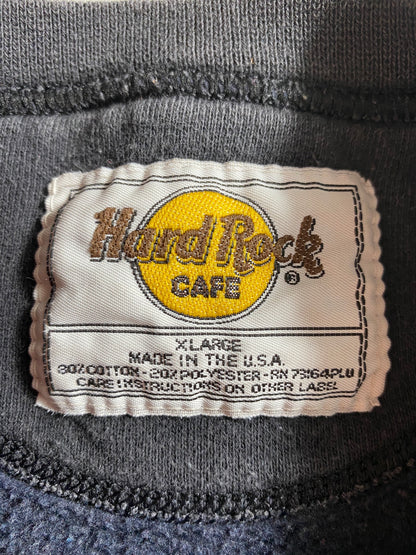 90's Hard Rock Cafe Las Vegas Made in USA Size XL Vintage Sweat-Shirt / 7960