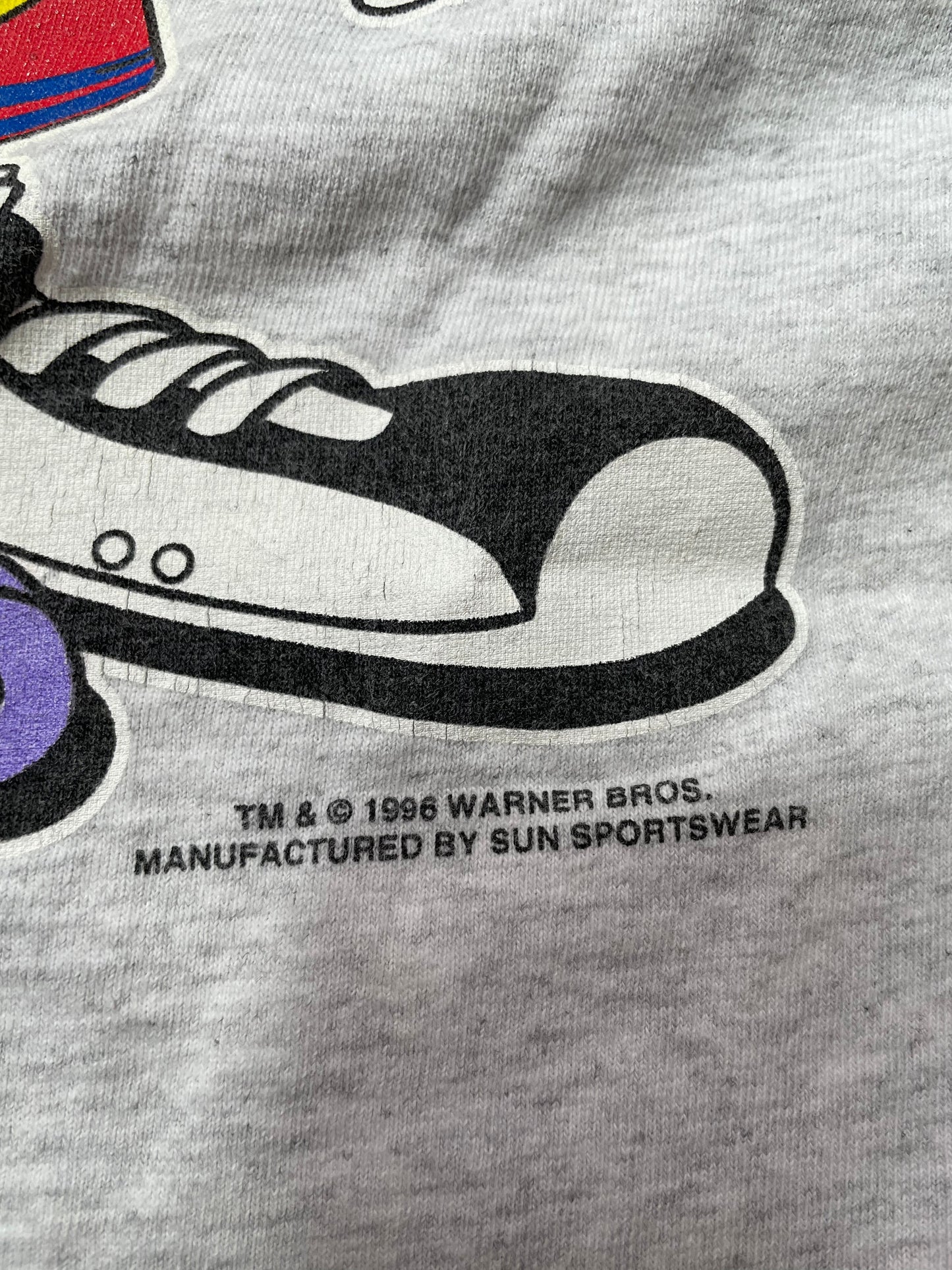 1996 LOONEY TUNES Made in USA Size XXXL Vintage T-Shirt / A4434