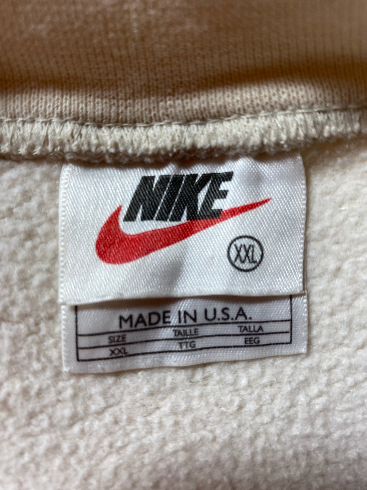 90's NIKE ATHLETICS Made in USA Size XXL Vintage Sweat-Shirt / k1209