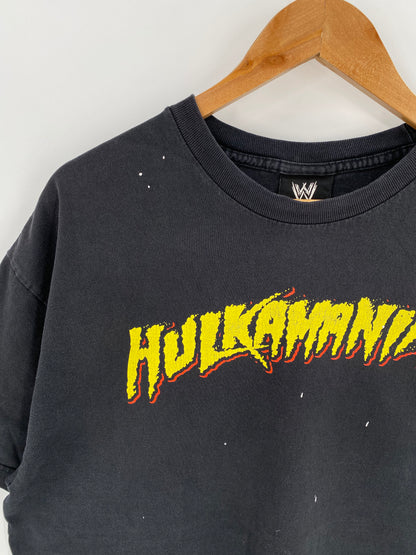 2002 HULKAMANIA Size XL Vintage WWE T-shirt / 8325