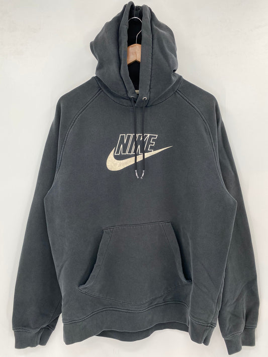00' NIKE LOGO Size L Vintage Hoodie Sweat-Shirt / K3182
