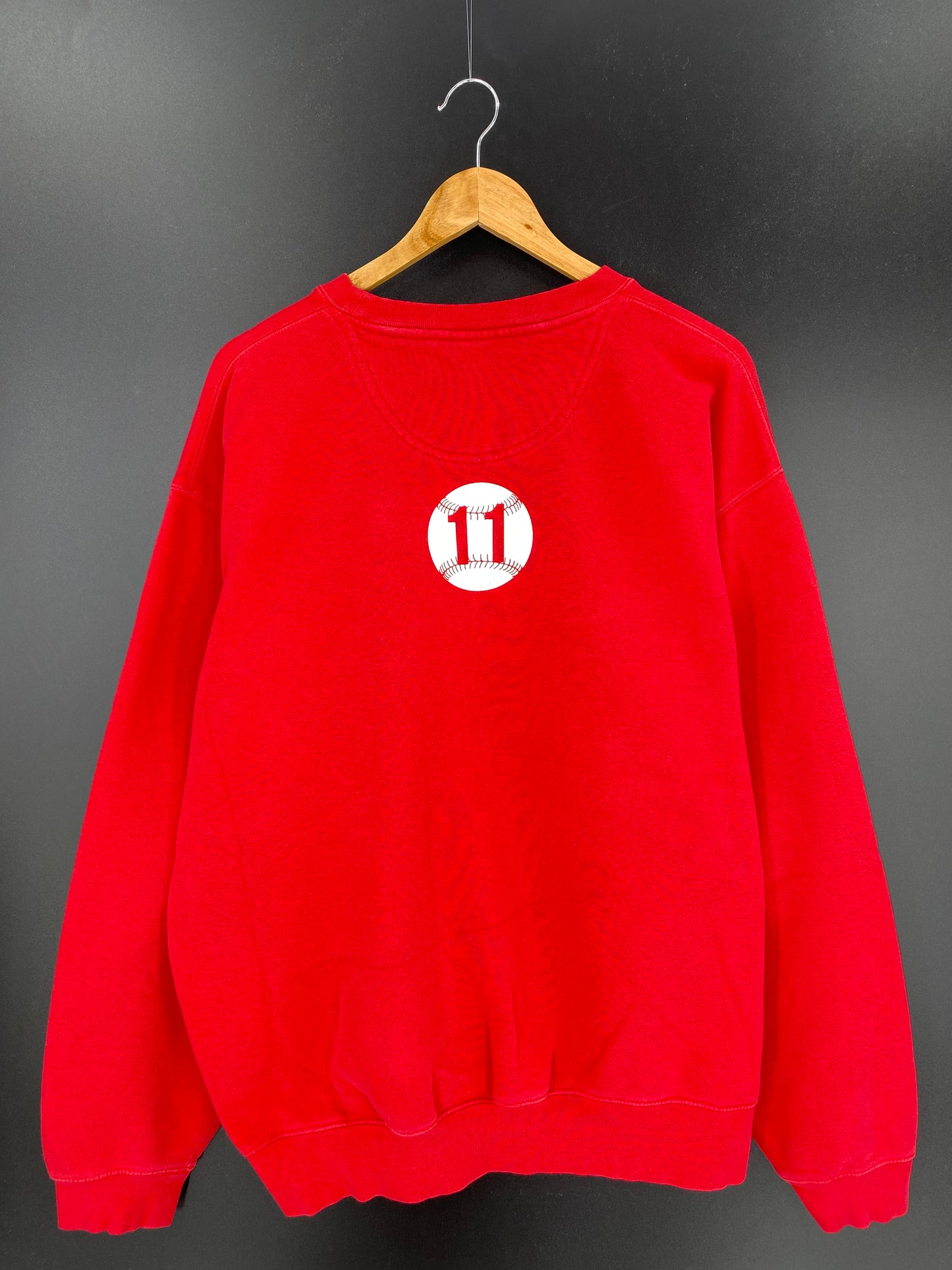 00’ NIKE ILLINOIS STATE BASEBALL Size XL Vintage Sweat-shirt /9116
