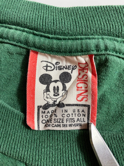 90’s DISNEY POOH Made in USA Size One Size (Approx.XXL) Vintage T-Shirt / K9175