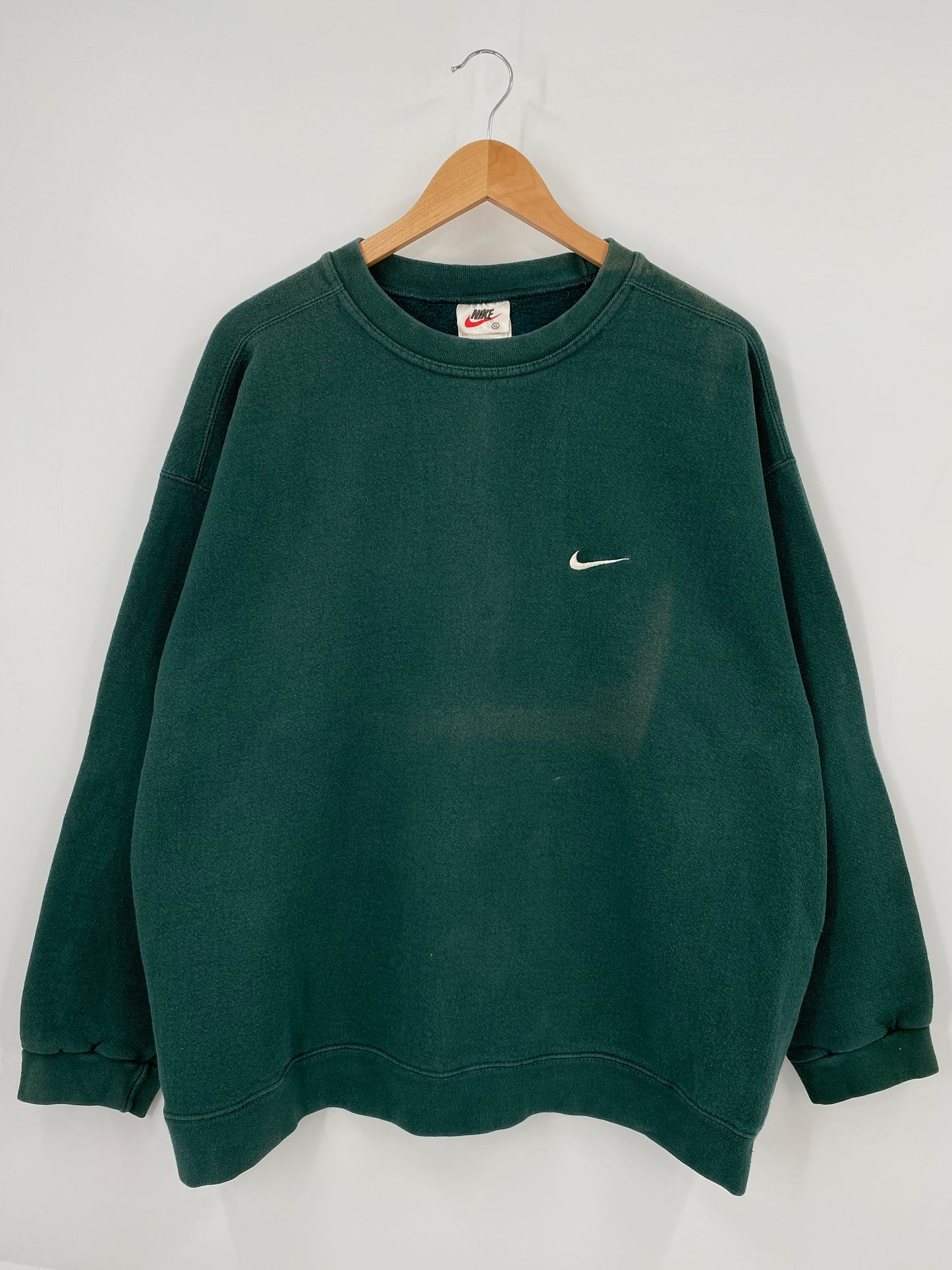 90’s NIKE MINI SWOOSH Made in USA Size XL Vintage Sweat-Shirt / K3056