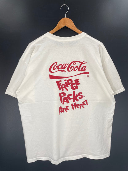 90’s COCA COLA Size XL Vintage T-Shirt / E5373T