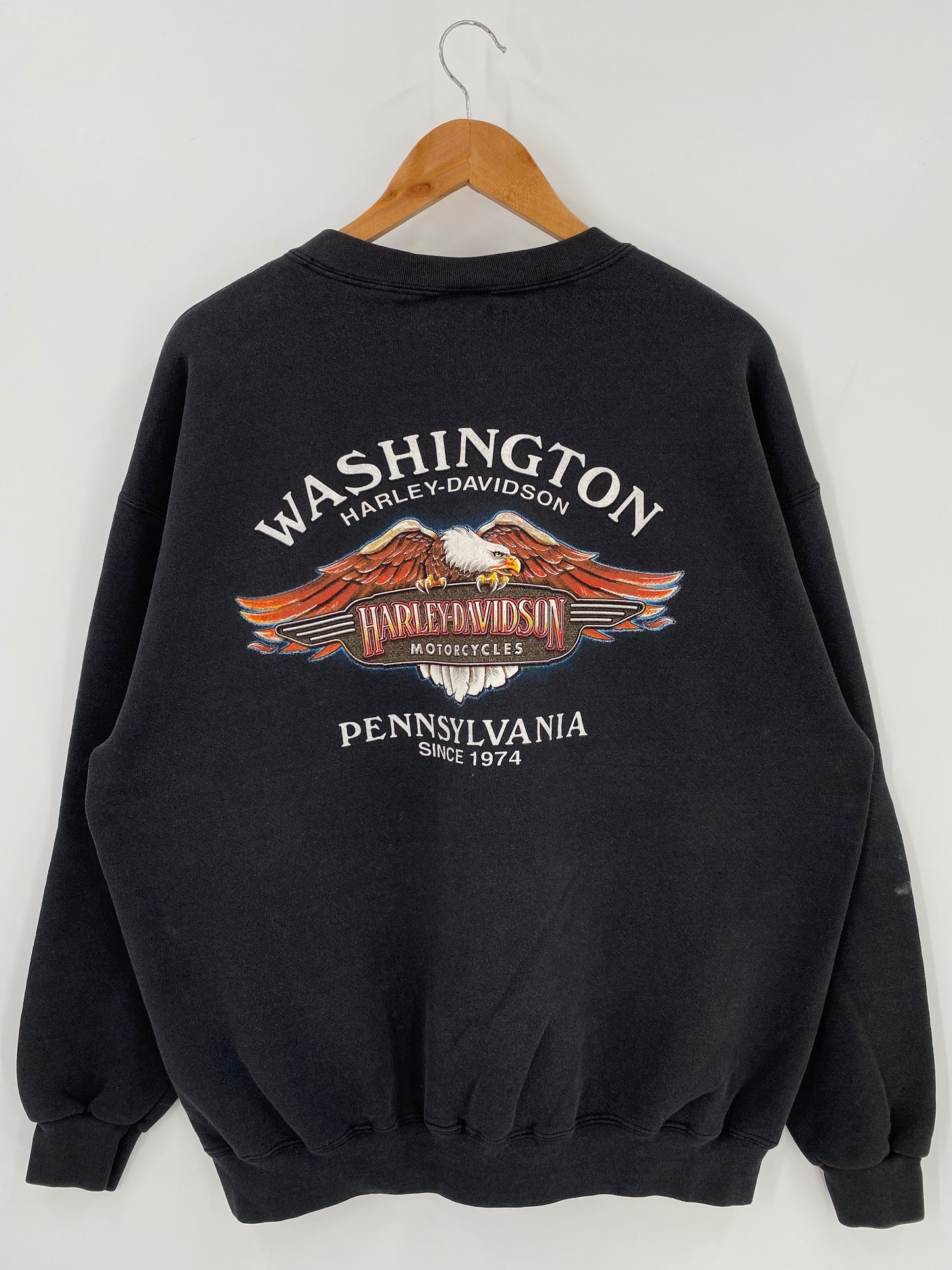 2000 HARLEY DAVIDSON Size XL Vintage Sweat-Shirt / 9787