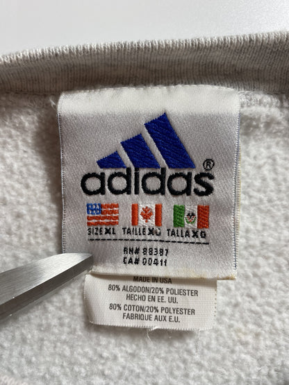 90's ADIDAS JAM VAN Made in USA Size XL Vintage NBA Sweat-shirt / K6557