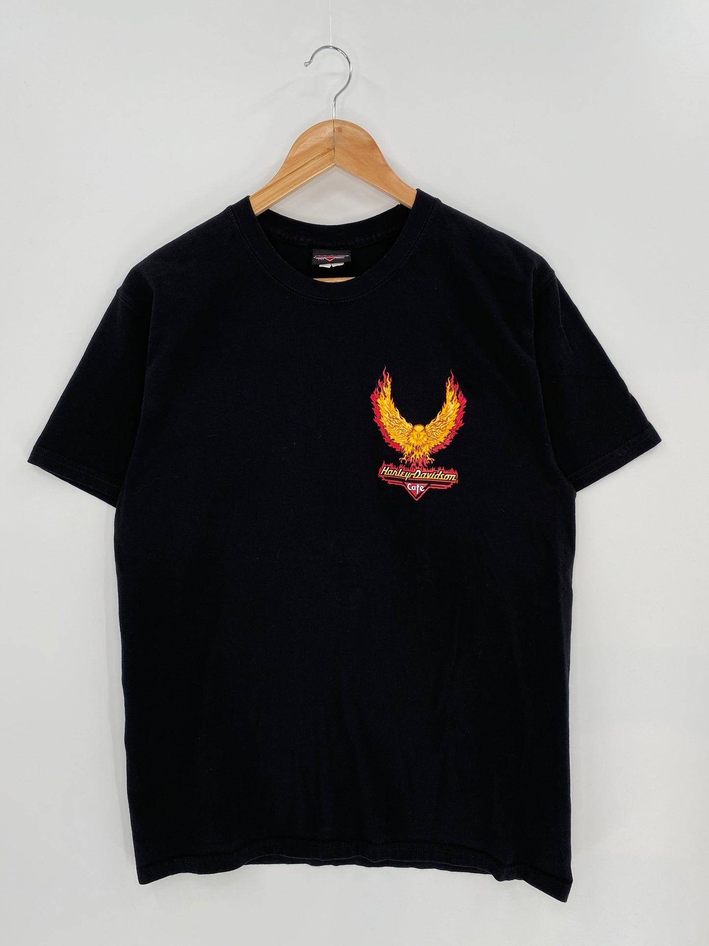90’s Harley Davidson Cafe Made in USA Size M Vintage T-Shirt / 7890