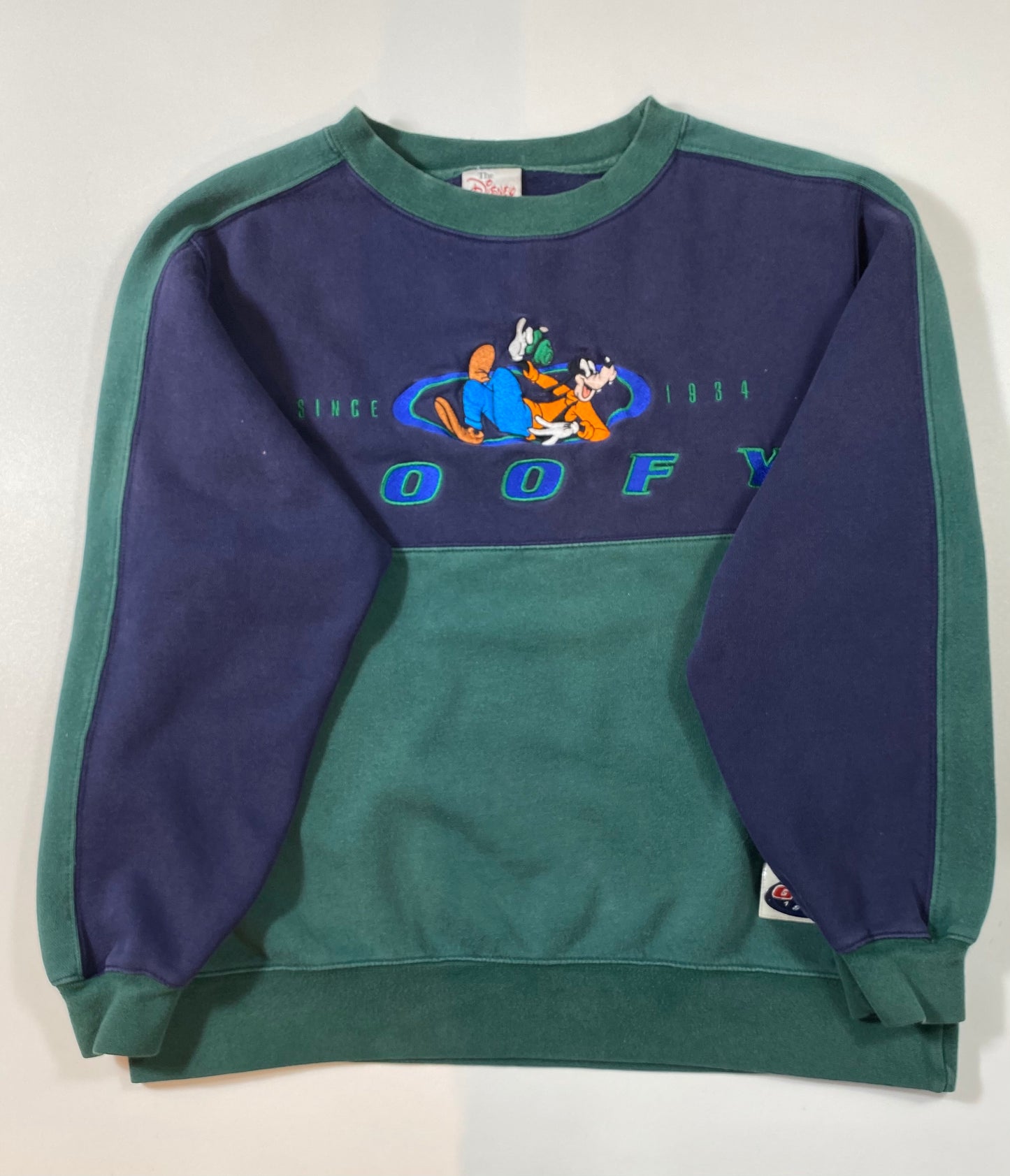 00' DISNEY GOOFY Size M Vintage Sweat-shirt / 6506