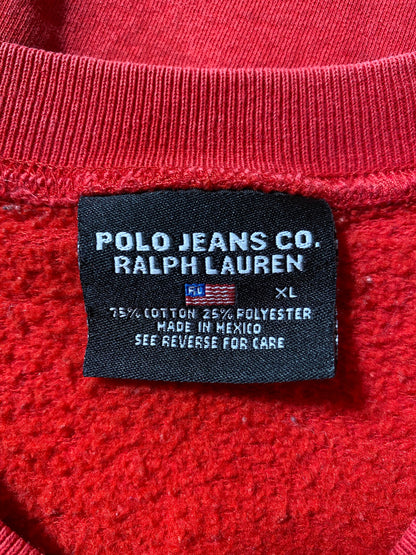 Vintage RALPH LAUREN POLO JEANS Size XL Sweat-shirt / A2854
