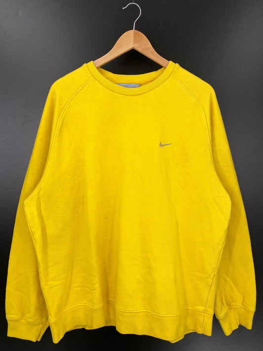 .00' NIKE MINI SWOOSH Silver tag Size XL Vintage Sweat-Shirt / A4817