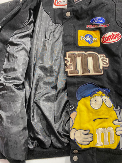 Vintage NASCAR M&M’s Size No Tag (Approx. XL) Racing Jacket  / 7021