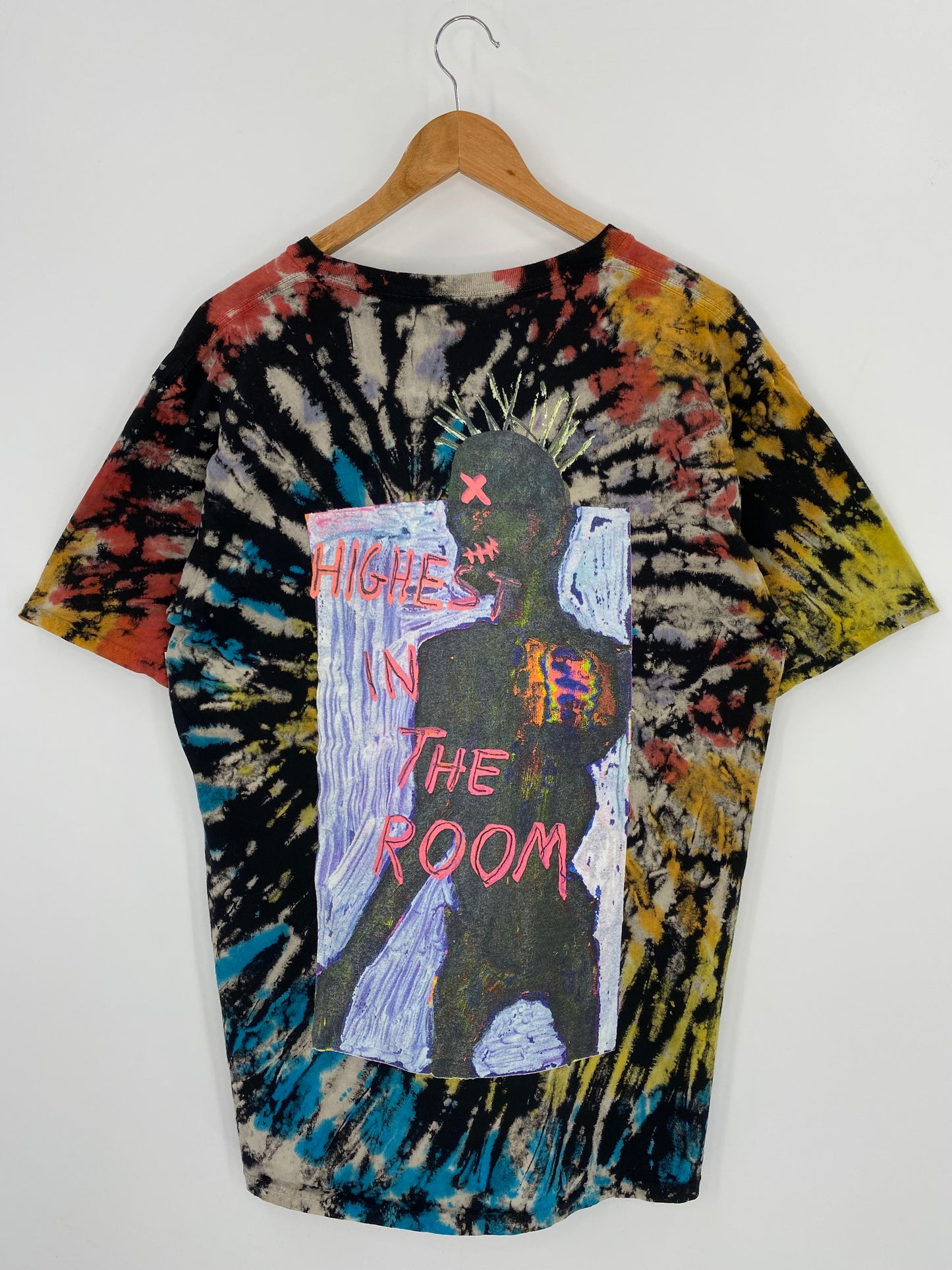 Vintage TRAVIS SCOTT CACTUS JACK HIGHEST IN THE ROOM Size L T-shirt / 9698