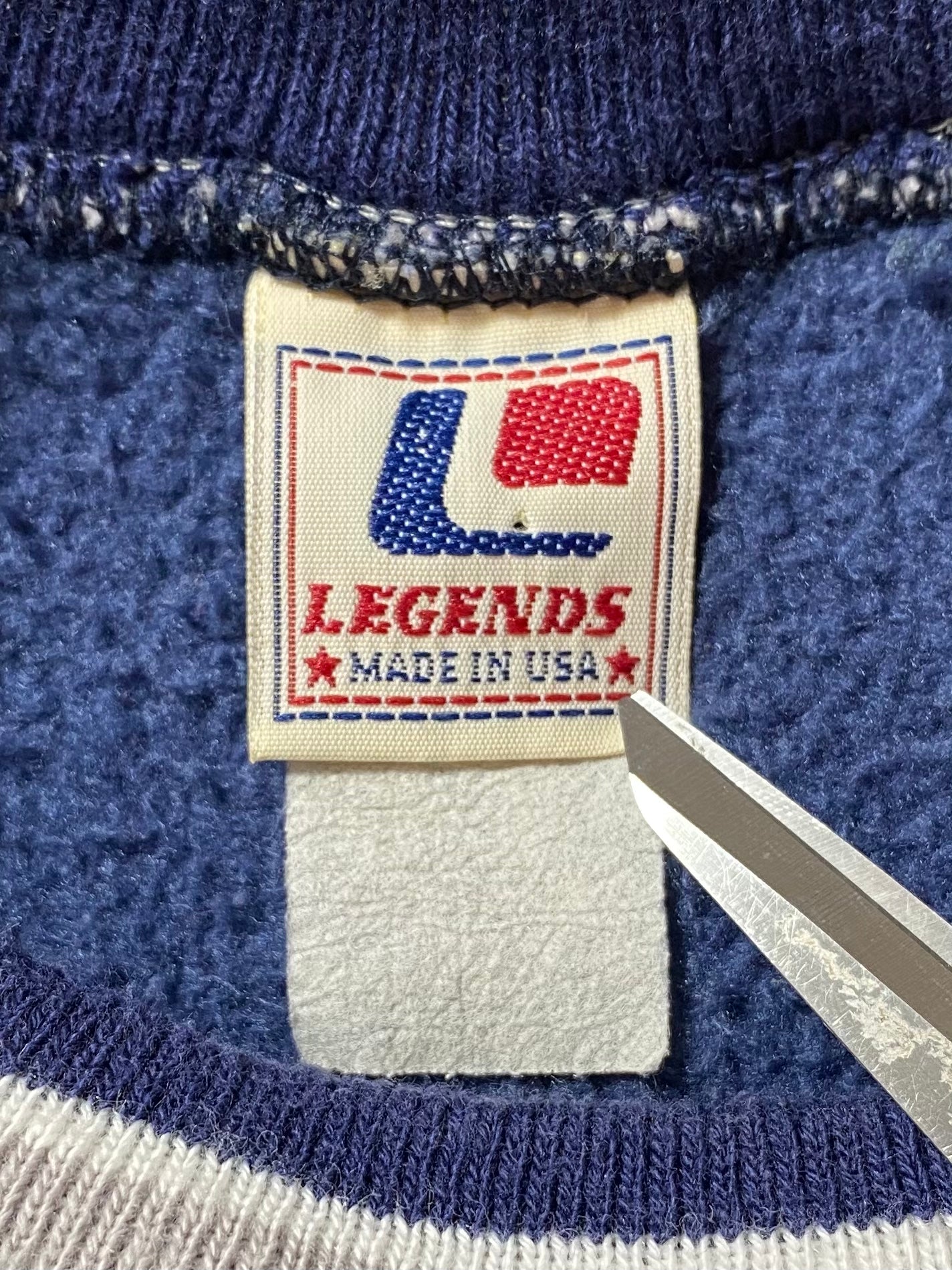 90's DALLAS COWBOYS Made in USA Size No Tag (Approx. XL) Vintage NFL Sweat-shirt / 8991