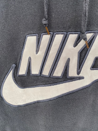 00' NIKE CENTER LOGO Size XXL Vintage Hoodie Sweat-shirt / K2278
